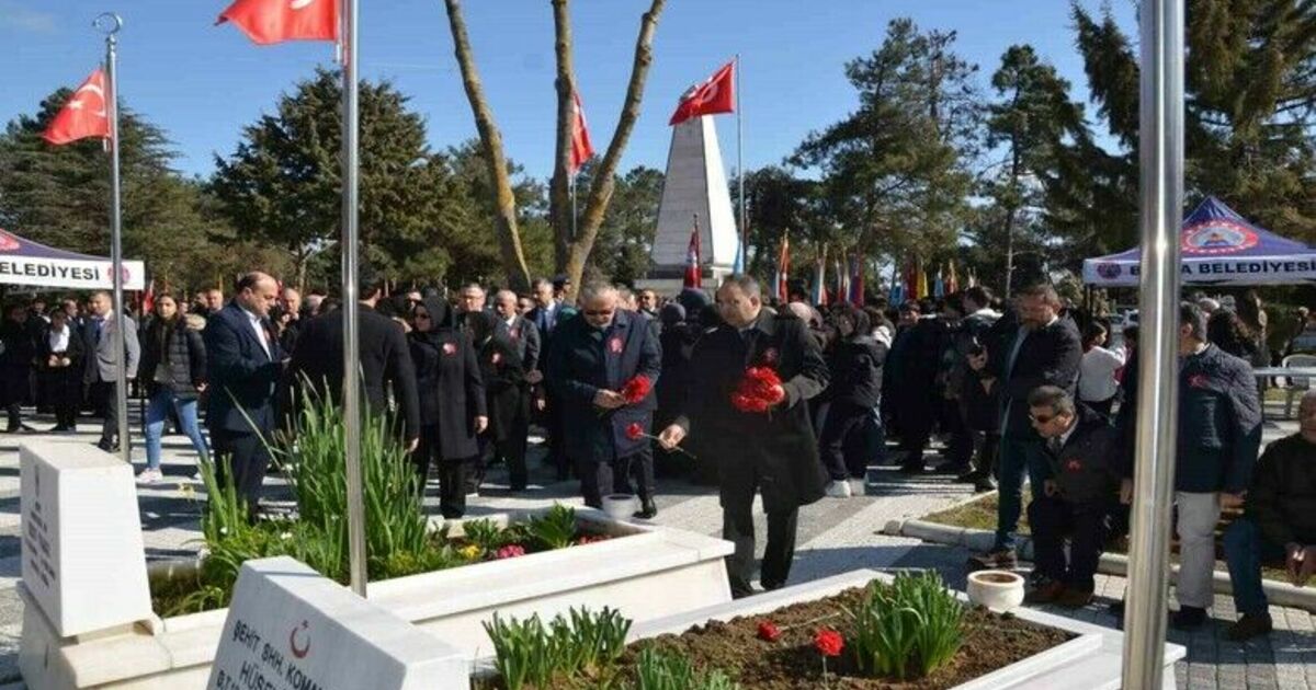Şehitler Bafra’da dualarla anıldı