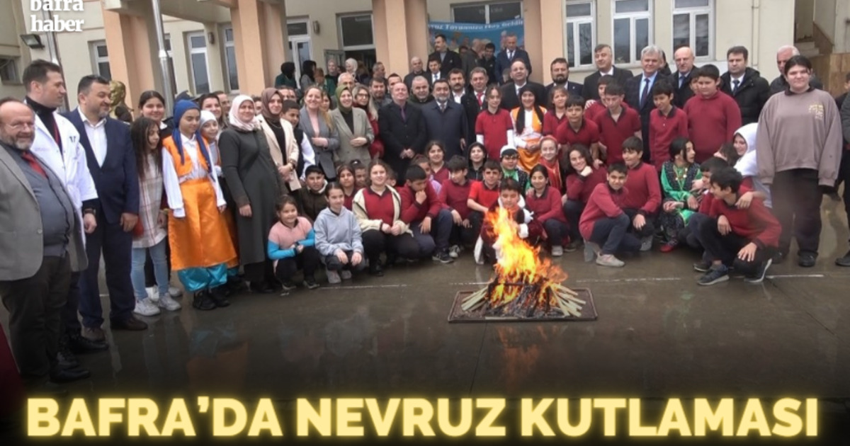 Bafra’da Nevruz kutlaması