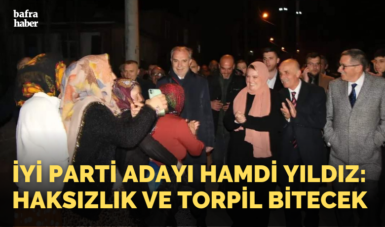 Hamdi Yıldız: Haksızlık Ve Torpil Bitecek - Propaganda içerir - İYİ Parti Bafra Belediye başkan adayı Hamdi Yıldız: Haksızlık ve adaletsizlikleri dile getiriyor, çözüm sunuyoruz.