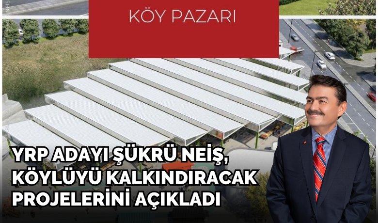 Şükrü Neiş, KöylüyüKalkındıracak Projelerini Açıkladı  - Yeniden Refah Partisi (YRP) Bafra Belediye Başkan adayı Şükrü Neiş, Kozağzı Çayağzı, Kuşluğan, Terzili, İlyaslı, Emenli ve Kaygusuz Mahallelerini ziyaret etti, vatandaşlara köyler ile ilgili projelerini anlattı.