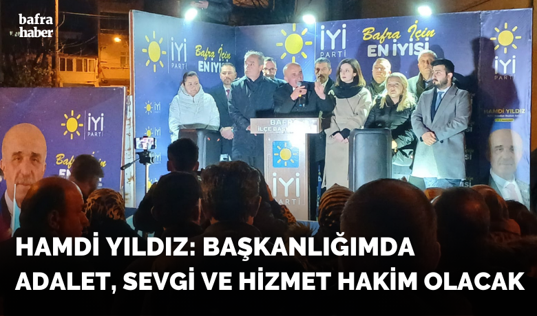 Hamdi Yıldız: Başkanlığımda  AdaletSevgi Ve Hizmet Hakim Olacak - Bafra Belediye Başkan adayı Hamdi Yıldız İshaklı ve Mevlana mahallesi sakinleri ile mahalle mitinginde bir araya geldi.