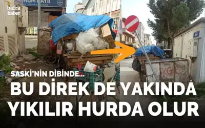 Bafra'da Geri Dönüşümcü Çevreyi Kirletiyor