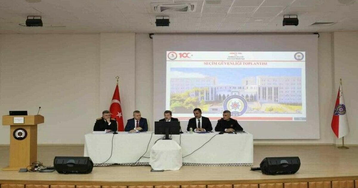 Samsun’da seçim güvenliği için 4 bin 634 personel görevlendirildi
