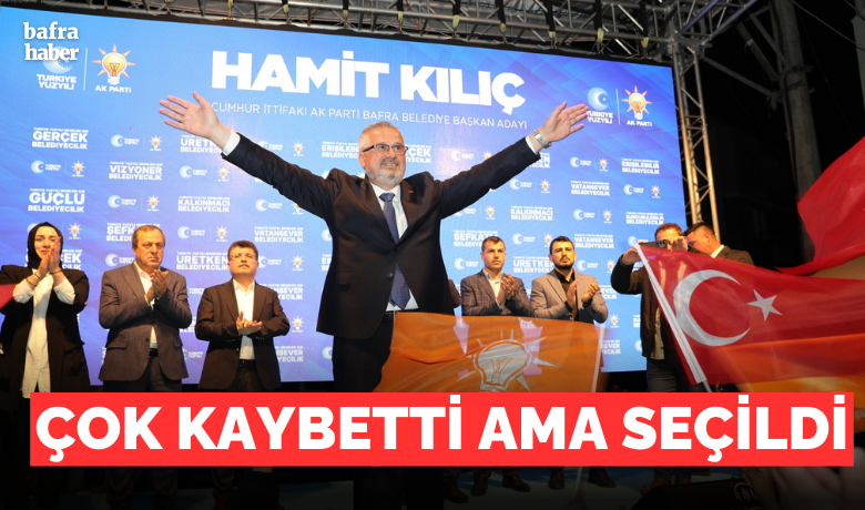 Hamit Kılıç Yeniden Başkan - AK Parti Bafra Belediye Başkan adayı Hamit Kılıç tekrar başkan seçildi.