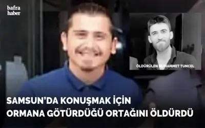 Konuşmak için ormana götürdüğü ortağını öldürdü