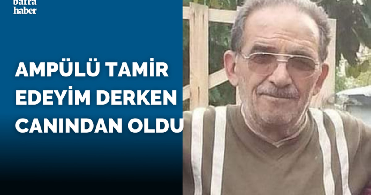 Ampulu Tamir Edeyim Derken Düşerek Canından oldu
