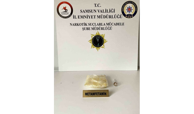 Samsun’da 305,35 gram metamfetamin ele geçirildi: 4 gözaltı

