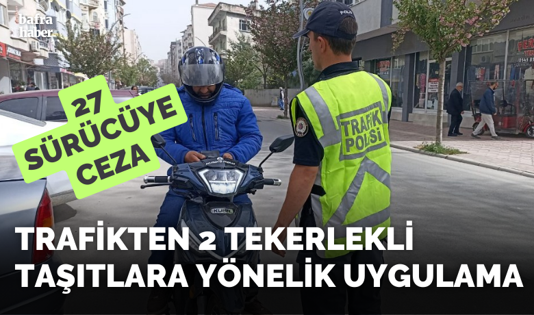 Bafra'da Trafik Denetimleri Sıkılaştı