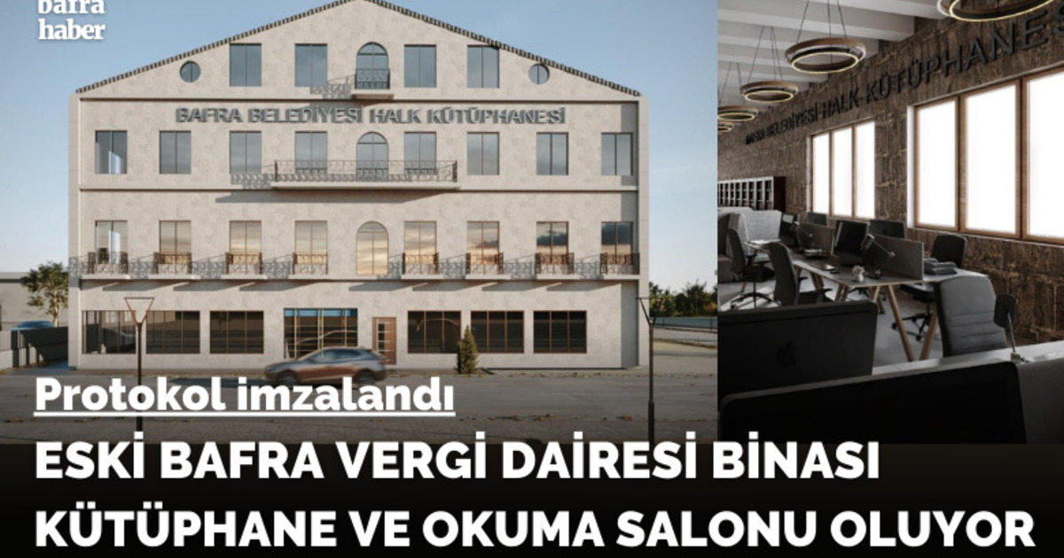 Eski Vergi Dairesi Binası Kütüphane Ve Okuma Salonu Oluyor