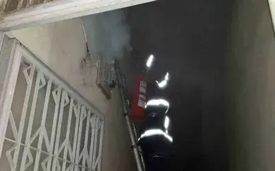 Elektrik panosunda çıkan yangın korkuttu
