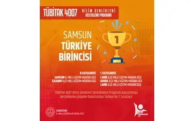 Samsun proje başvurusunda Türkiye 1’ncisi

