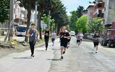 Terme’de 2024 metrelik ‘Gençlik Koşusu’
