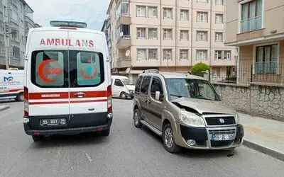 Bafra’da trafik kazası: 2 yaralı

