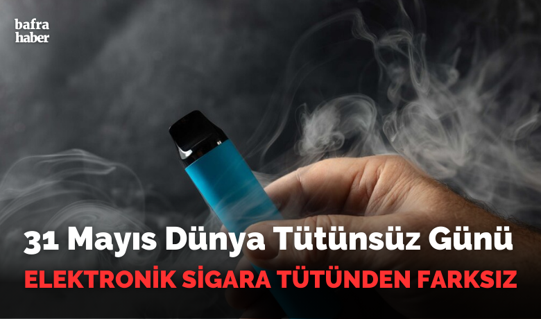 Elektronik Sigara Tütünden Farksız