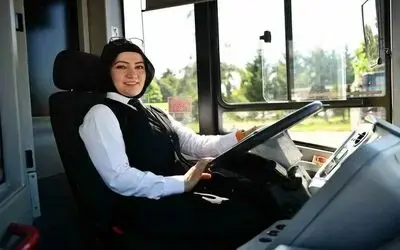 Samsun’un Nazime kaptanı, otobüs şoförü olarak çalışıyor
