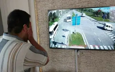 Kaza anının görüntüsünü izlerken gözyaşına boğulup ’adalet’ istediler
