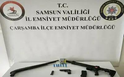 Oğlunu tüfekle yaralayan baba yakalandı
