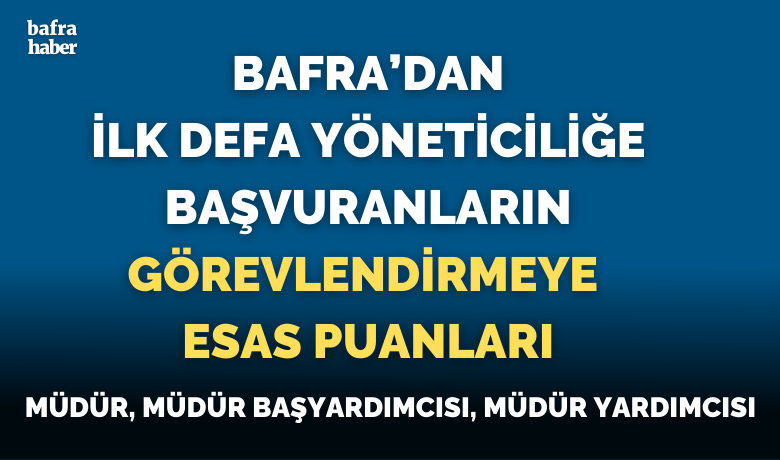 Meb, İlk Defa YöneticiliğeBaşvuranların Görevlendirmeye Esas Puanlarını Açıkladı - Milli Eğitim Bakanlığı Samsun Milli Eğitim Müdürlüğü ilk defa yöneticiliğe başvuranların görevlendirmeye esas puanlarını açıkladı. 