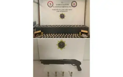 Kargo paketinde uyuşturucu çıktı: 2 gözaltı
