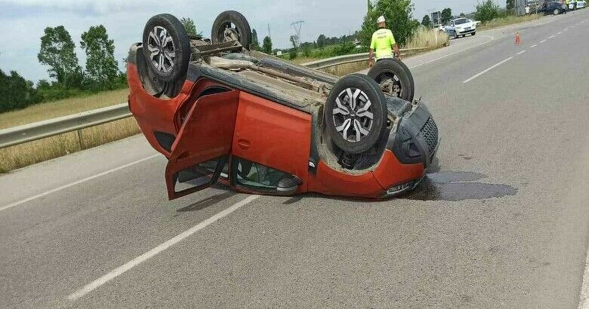 Bafra’da iki otomobil çarpıştı: 1 yaralı
