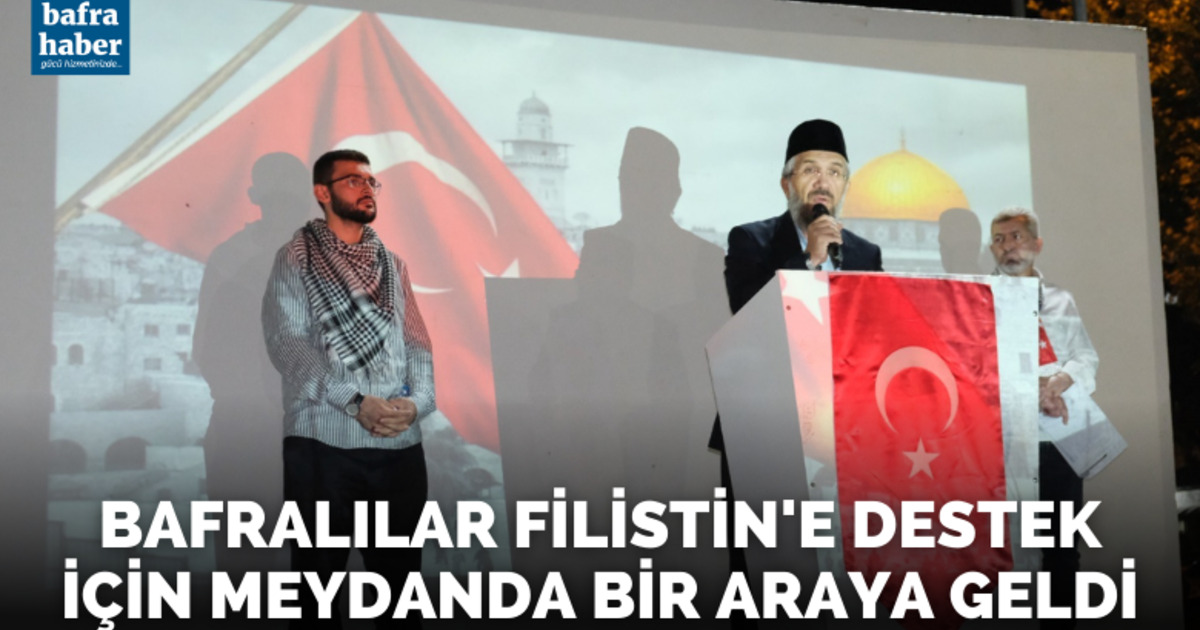 Bafra Kıyam’da Bafra Meydan’da Yoğun İlgi Gördü