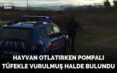 Hayvan Otlatırken Pompalı Tüfekle Vurulmuş Halde Bulundu