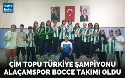 Çim Topu Türkiye Şampiyonu Alaçamspor Bocce Takımı Oldu
