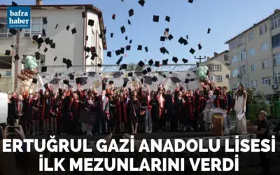 Ertuğrul Gazi Anadolu Lisesi İlk Mezunlarını Verdi
