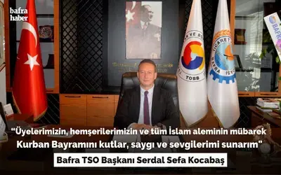 Başkan Kocabaş’tan Kurban Bayramı Kutlama Mesajı