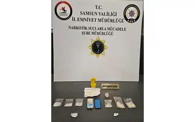 Samsun’da uyuşturucu ve ruhsatsız tabanca ele geçirildi
