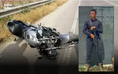 Kazada ölen motosiklet sürücüsünün uzman çavuş olduğu ortaya çıktı