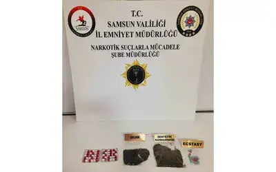 Samsun’da narkotik operasyonları: 17 kişi hakkında işlem
