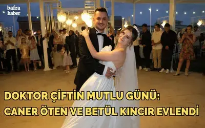 Doktor Çiftin Mutlu Günü: Caner Öten Ve Betül Kıncır Evlendi