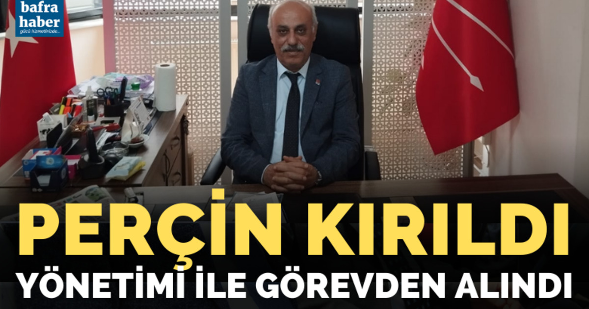 Vahit Perçin ve yönetimi görevden alındı