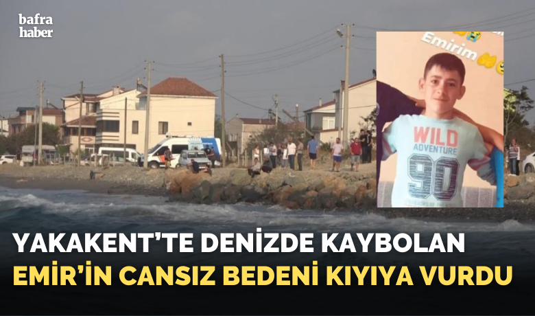 Denizde kaybolan çocuğun cansız bedeni bulundu