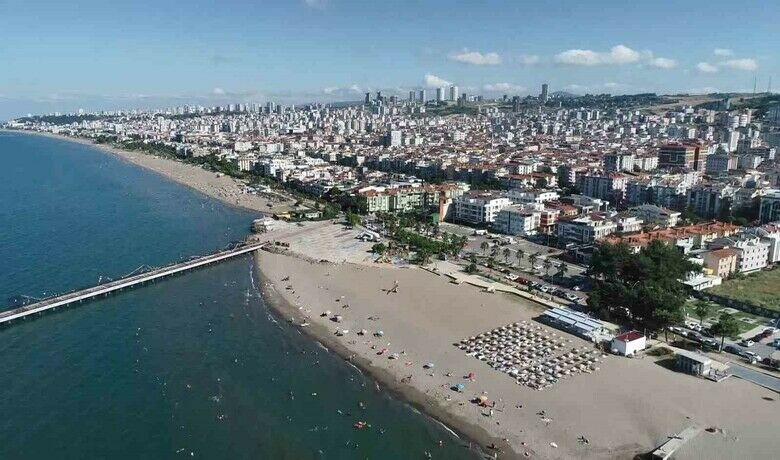 Samsun Mavi bayraklı plaj sayısında başı çekiyor - Samsun, 13 mavi bayraklı plajı ile Karadeniz kıyısında adından söz ettiriyor.