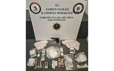 Samsun’da uyuşturucu operasyonu: 4 gözaltı
