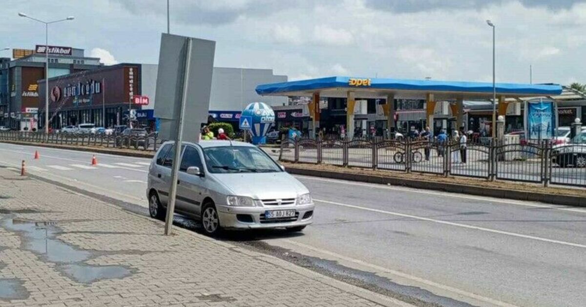 Otomobilin çarptığı bisikletli yaralandı