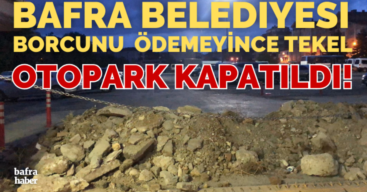 Tekel Otopark Kapatıldı! 