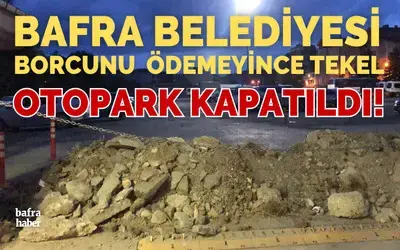 Tekel Otopark Kapatıldı! 