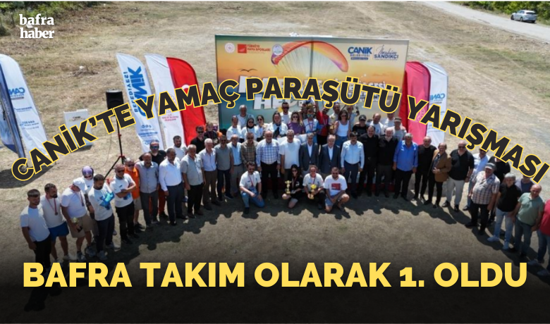 Samsun’da gökyüzünde nefes kesen yarışma