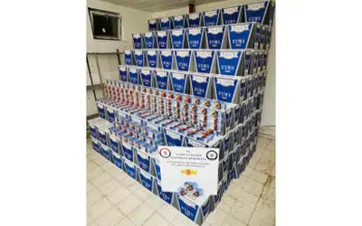 Samsun’da 3 milyon 10 bin adet gümrük kaçağı makaron ele geçirildi

