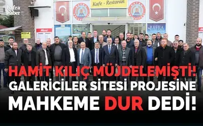 Galericiler Sitesi Projesi İptal Oldu