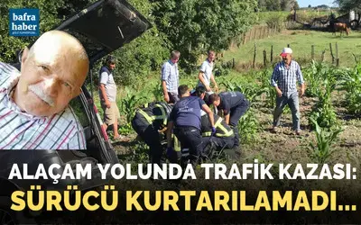 Hafif ticari araç  sulama kanalına devrildi: 1 ölü