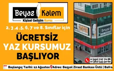 Beyaz Kalem Yaz Kursları Başlıyor