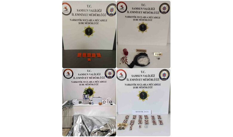 Samsun’da uyuşturucu operasyonu: 8 gözaltı
 - Samsun’da polis tarafından düzenlenen uyuşturucu operasyonunda 8 kişi gözaltına alındı.