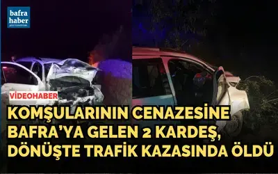 Sinop'ta Kaza: 2 Ölü, 2 Yaralı