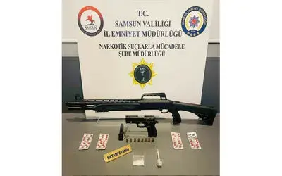 Ev ve iş yerinde uyuşturucu madde ele geçirildi
