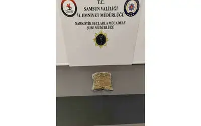 Samsun’da aracında uyuşturucu ele geçen şahıs gözaltına alındı
