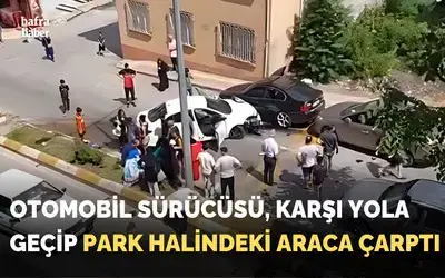 Bafra'da Kontrolden Çıkan Otomobil Kazaya Neden Oldu